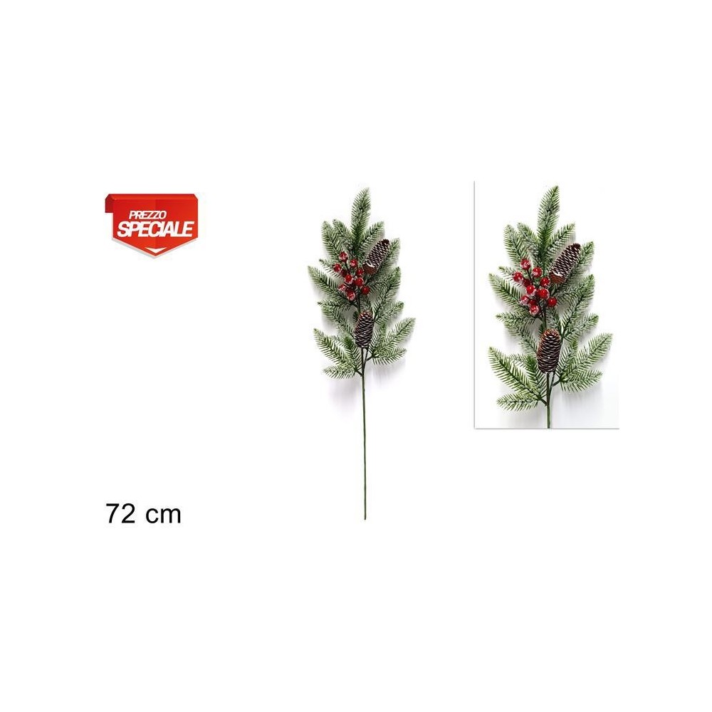 STELO BACCHE CM.72 PIGNE E NEVE